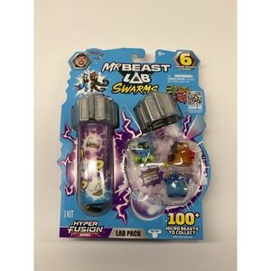MrBeast Lab Swarms Hyper Fusion Lab Pack 6 Micro Beasts Special Edition New